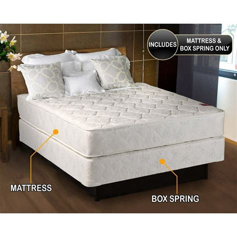 queen mattress and box spring set under $200