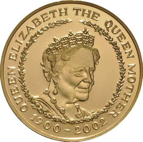 queen mother coin 1900 2002