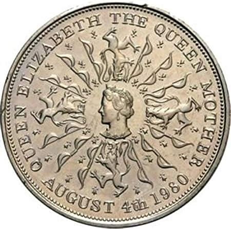 queen mother coin 4th august 1980