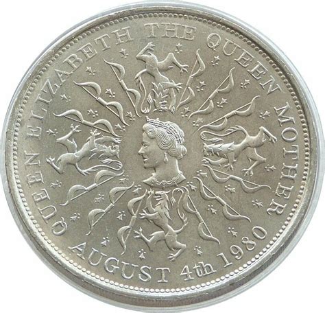 queen mother commemorative coin 1980