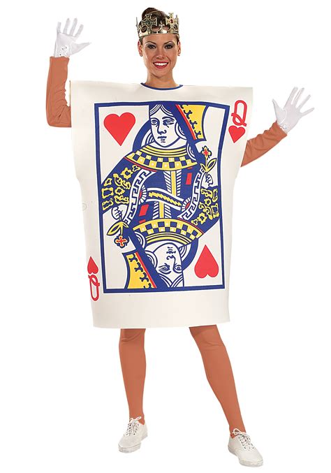 queen of hearts card costume