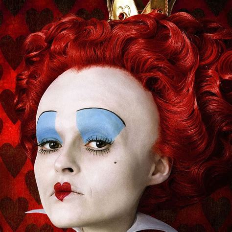 queen of hearts face makeup
