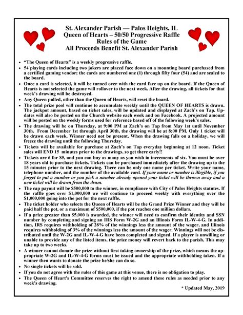 queen of hearts game rules ohio
