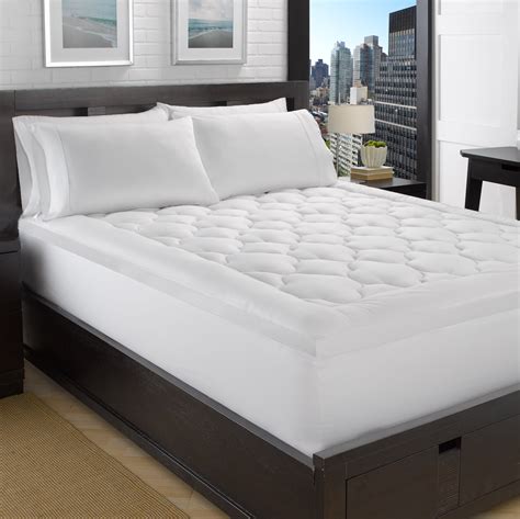 queen size 2 gel mattress topper with cover