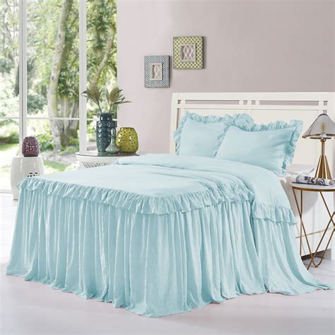 queen size bed ruffle