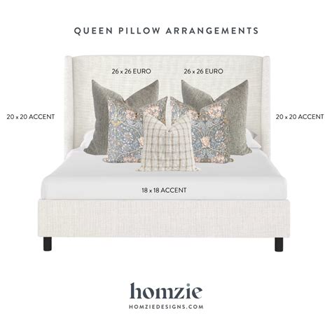 Queen Size Bed With Pillows