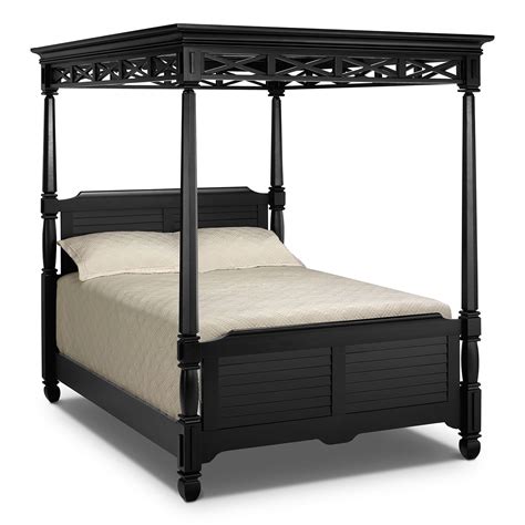 queen size canopy bed frame sale