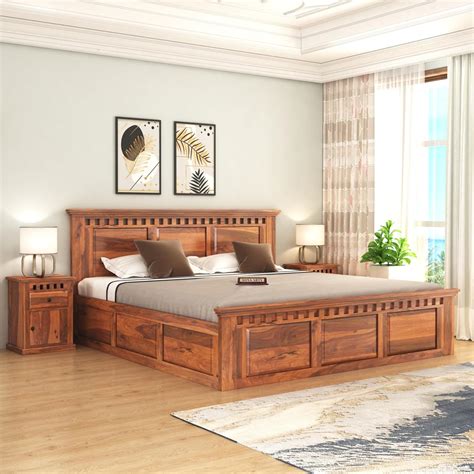 Queen Size Cot Solid Wood
