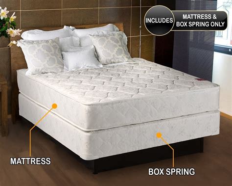 queen size mattress box spring set