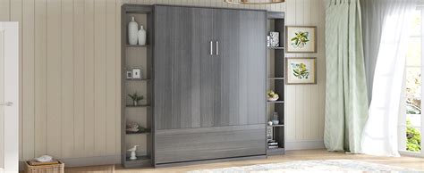 Queen Size Vertical Murphy Bed