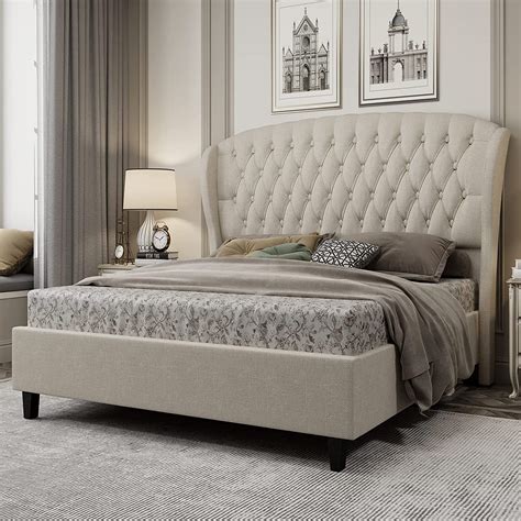Queen Tufted Bed