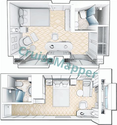 queen victoria cabins layout