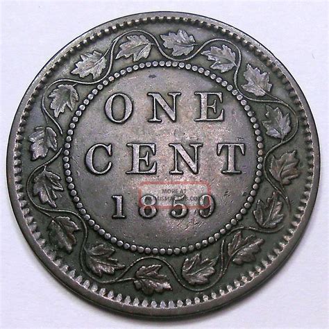 queen victoria canadian coins