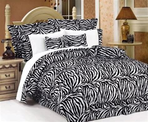 Queen Zebra Comforter