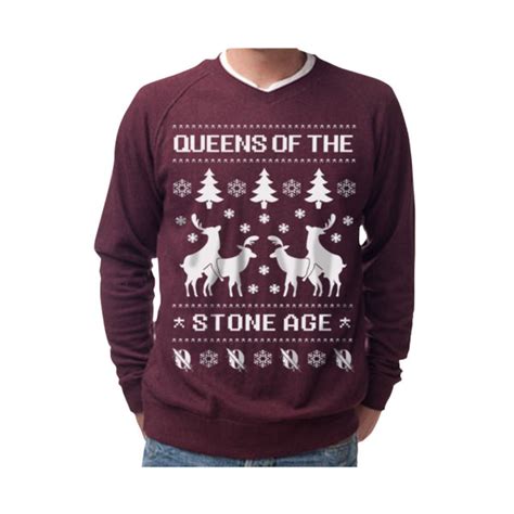 queens of the stone age christmas sweater
