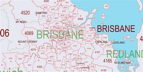 queensland brisbane zip code