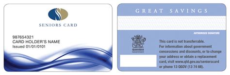 queensland government seniors card