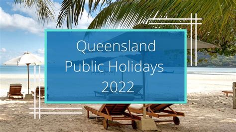 queensland public holiday 2022
