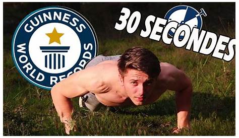 Record du monde de pompes en 30 secondes - Lukas Marin