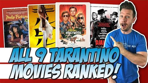 quentin tarantino 9 movies list