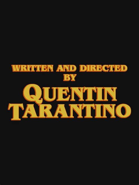 quentin tarantino written works