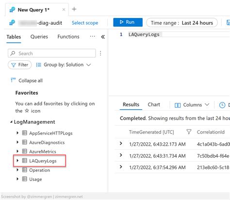 Query Log Analytics From Logic App