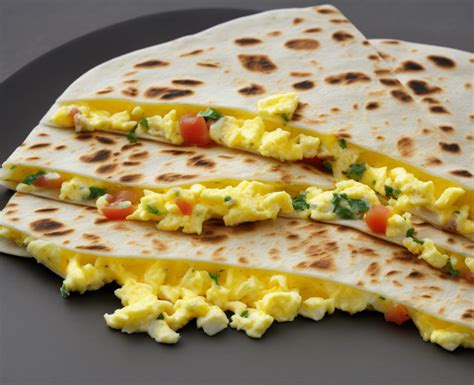 Quesadilla And Eggs