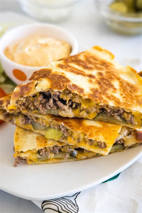 Quesadilla Cheese Burger