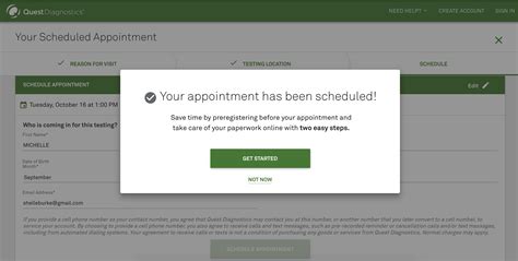 quest diagnostics - riverside appointment