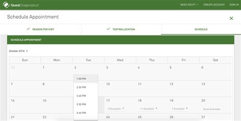 quest diagnostics scheduling appointment
