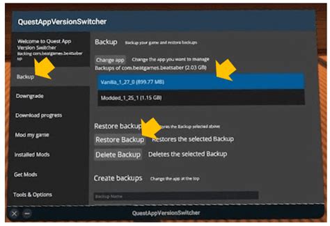 questappversionswitcher
