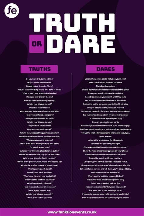 question game for friends truth or dare