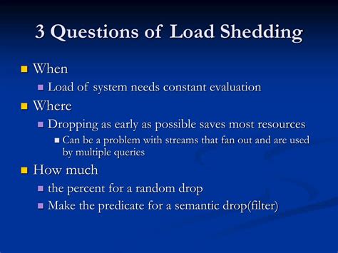 questionnaire interview questions and answers about load shedding
