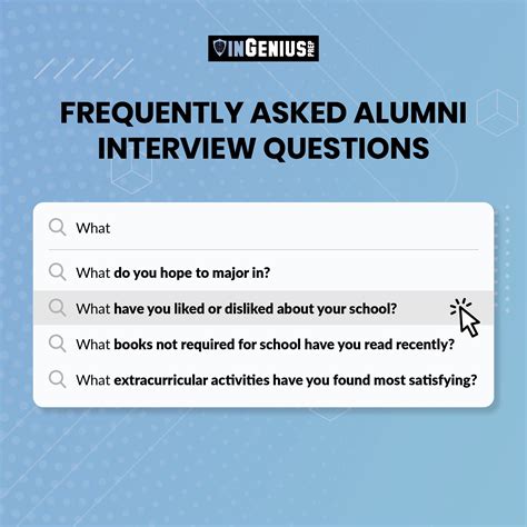 Questions To Ask College Alumni Interviewer