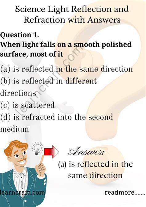 Questions About Reflection Science