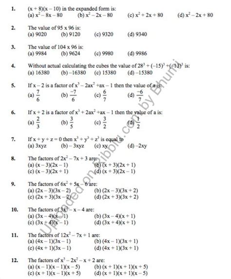 questions for class 9 maths with answers pdf