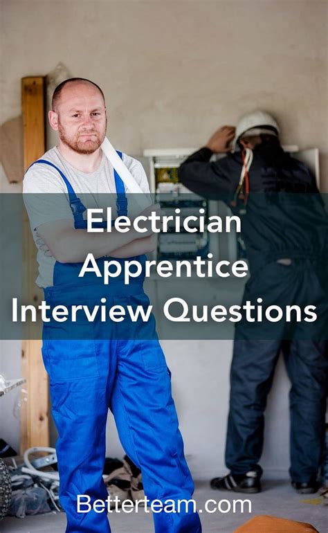questions to ask at an electrical apprentice interview