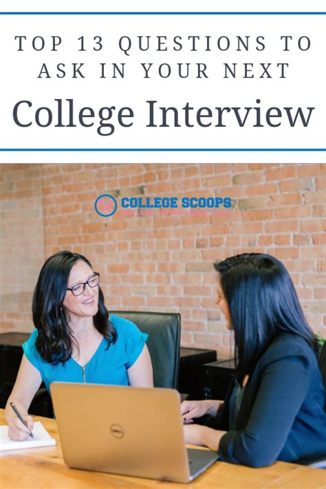 20 best college interview questions and answers