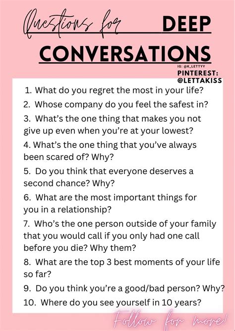 Pin on Conversation starters