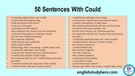 questions with could examples