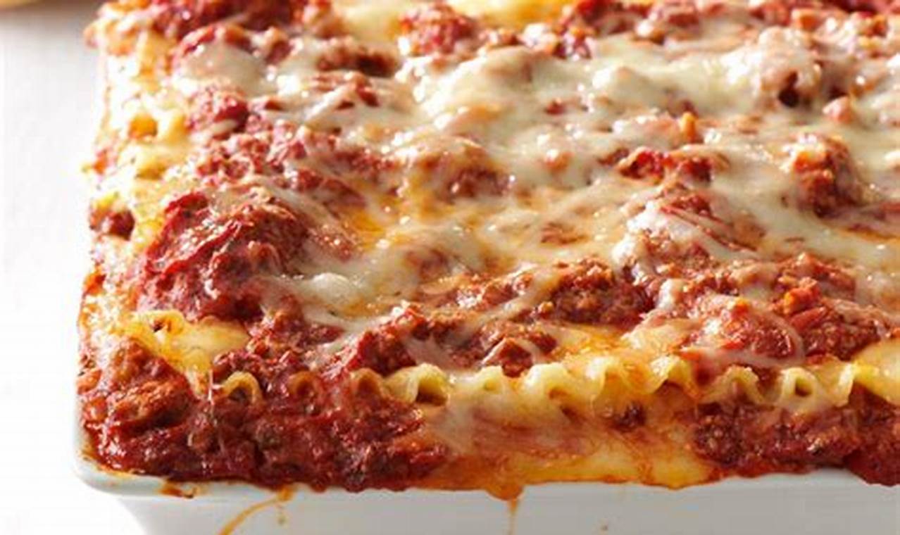 Resep Lasagna Cepat dan Praktis, Dijamin Ketagihan!