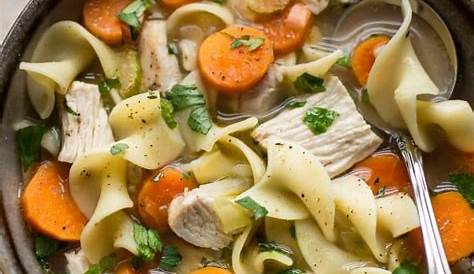Quick And Easy Turkey Noodle Soup