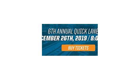 Quick Lane Bowl Tickets 2018 Photos Tech Yellow Jackets