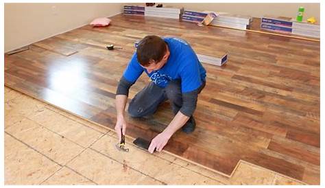 How to install a QuickStep Exquisa Laminate floor YouTube