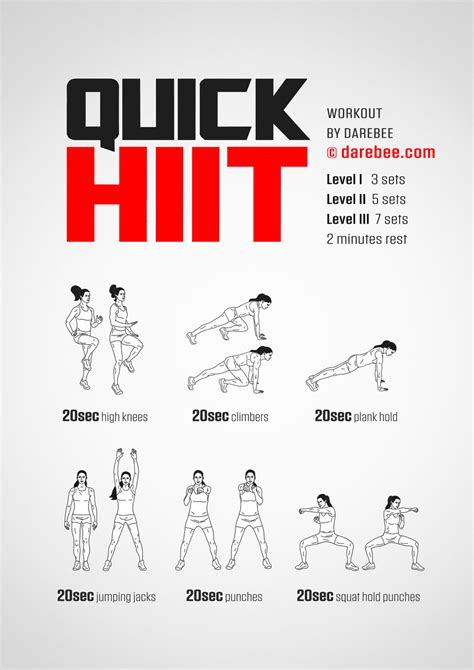 quick HIIT workout