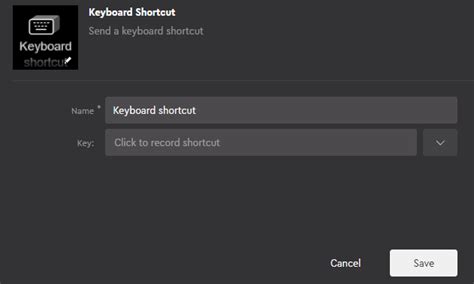 Quick Action Keyboard Shortcut