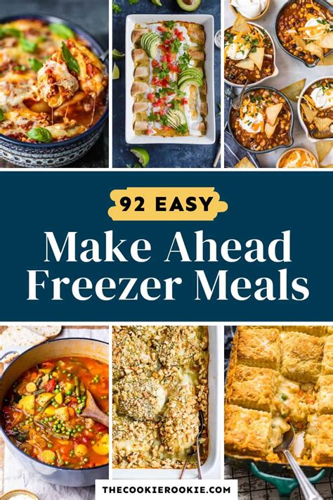 Quick and Easy Freezer Meals