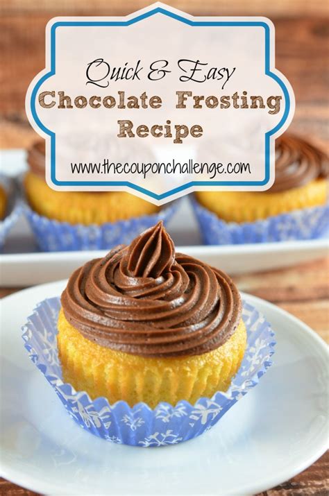 quick and easy frosting