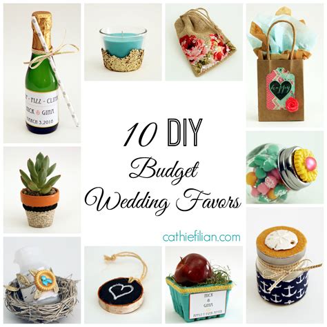 Quick And Easy Wedding Favors