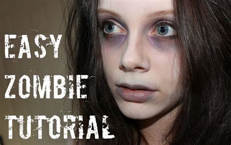 Quick And Easy Zombie Makeup